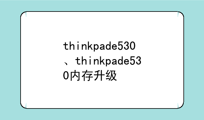 thinkpade530、thinkpade530内存