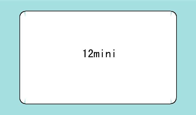 12mini