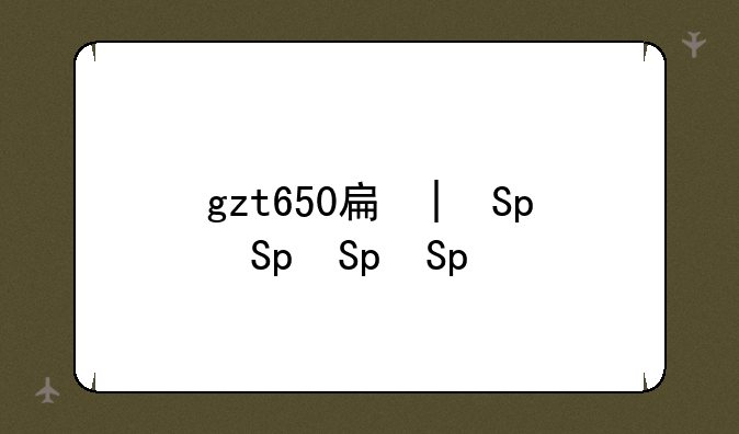 gzt650手机