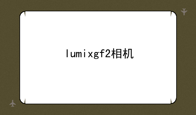 lumixgf2相机
