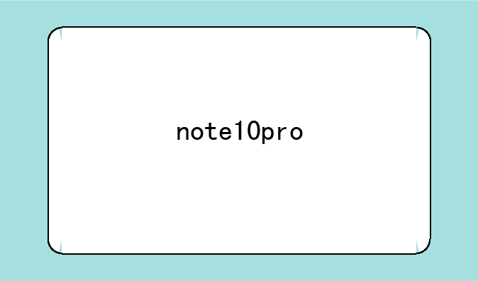 note10pro